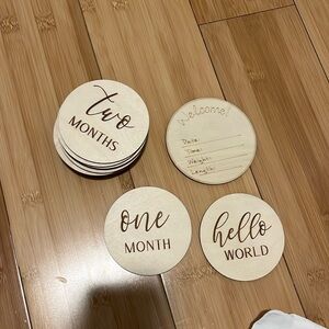 Baby Month Picture Tiles